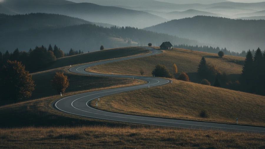Beskydská hřebenovka — krajina na trase