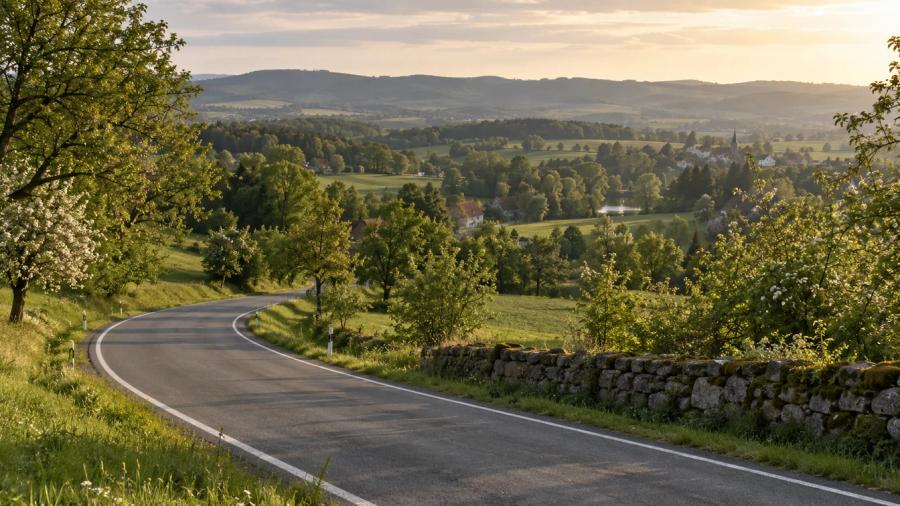 Z Jihlavy do Telče — krajina na trase