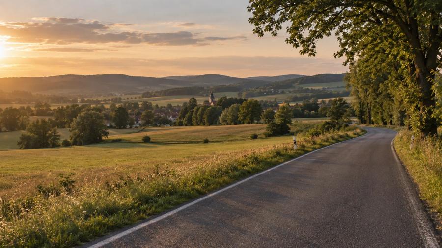 Kutnohorsko přes Zbraslavice — krajina na trase